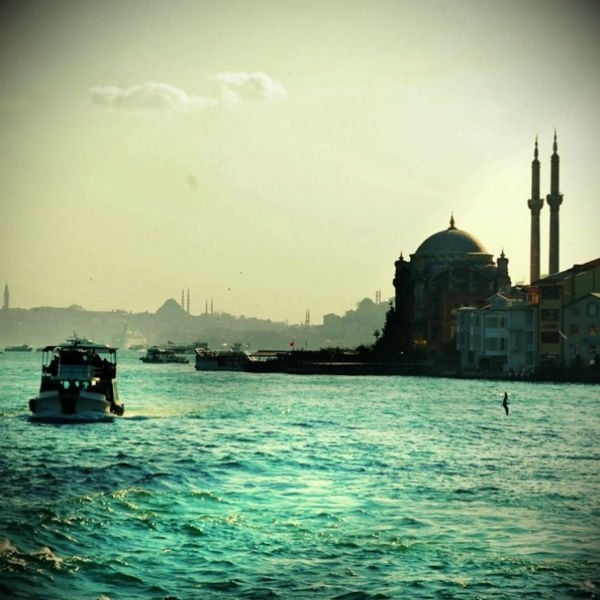 Fähre auf dem Bosphorus