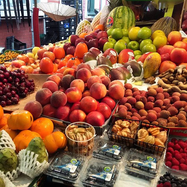 Fruit at Bolhão Market in Porto