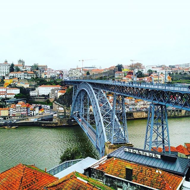 Ponte Luís I in Porto